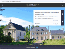 Tablet Screenshot of cabinetchevillon.fr